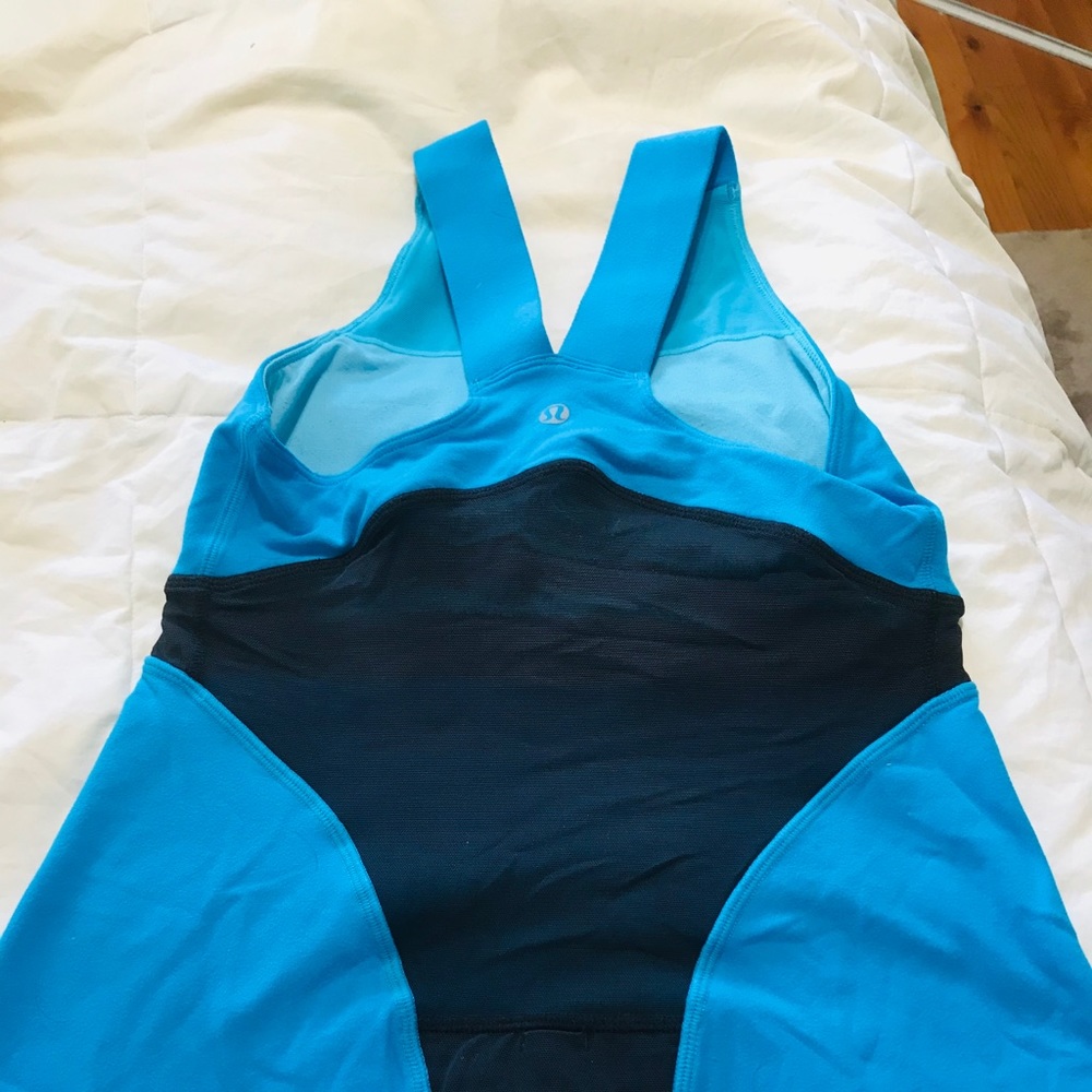 Lululemon Racerback Tank with Mesh Back - Picture 4 of 8